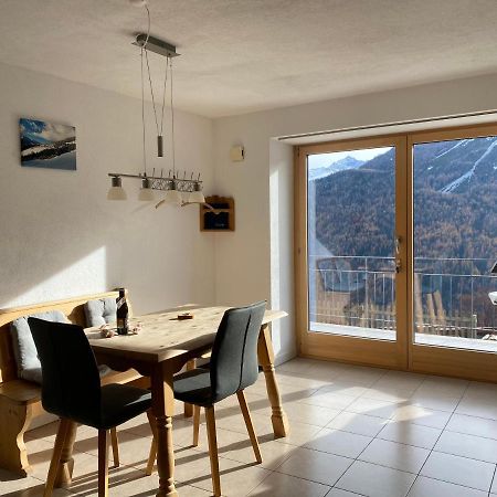 Ferienwohnung In Tschlin Mit Panoramablick Экстерьер фото