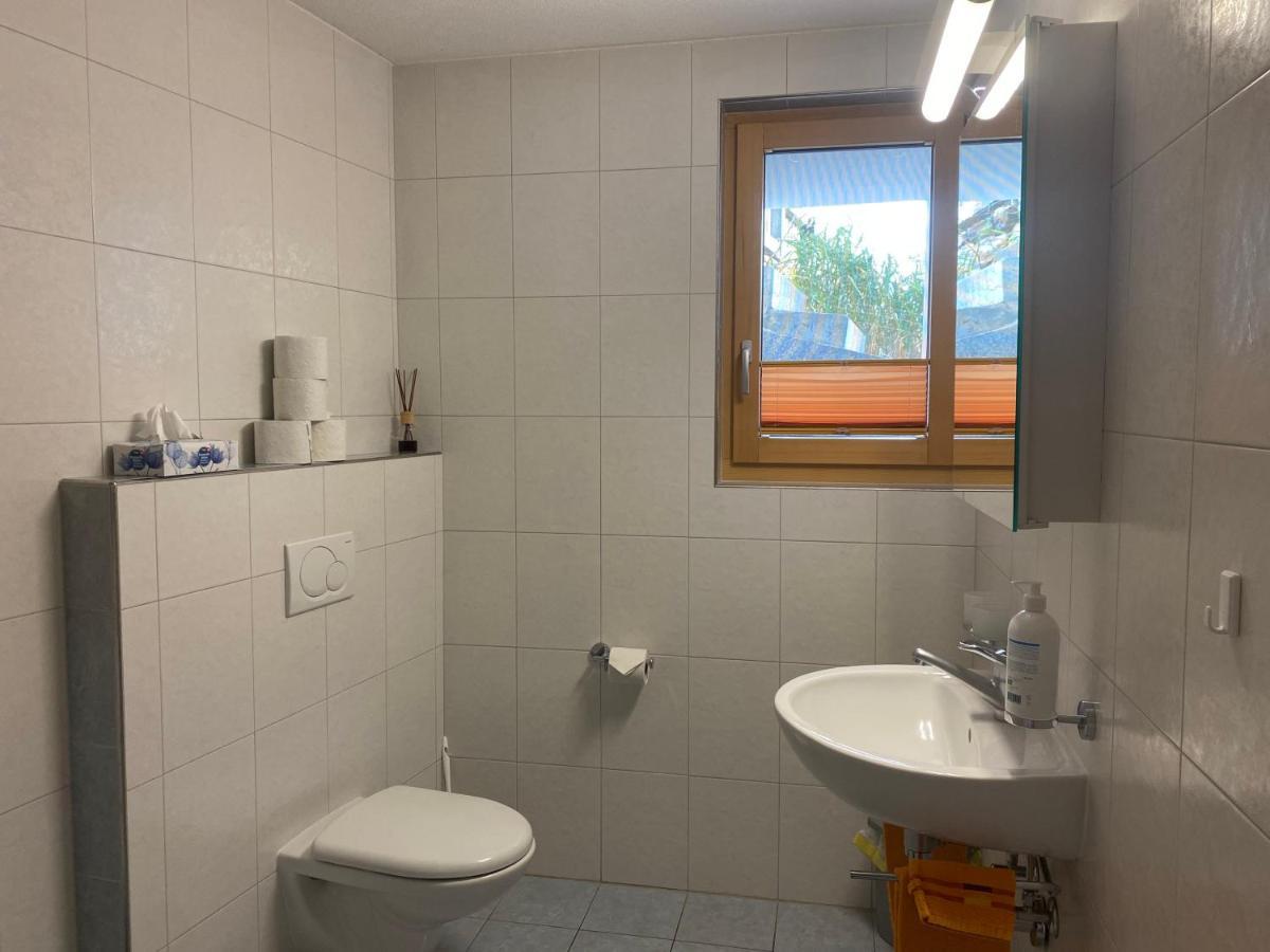 Ferienwohnung In Tschlin Mit Panoramablick Экстерьер фото